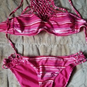 Pink bikini